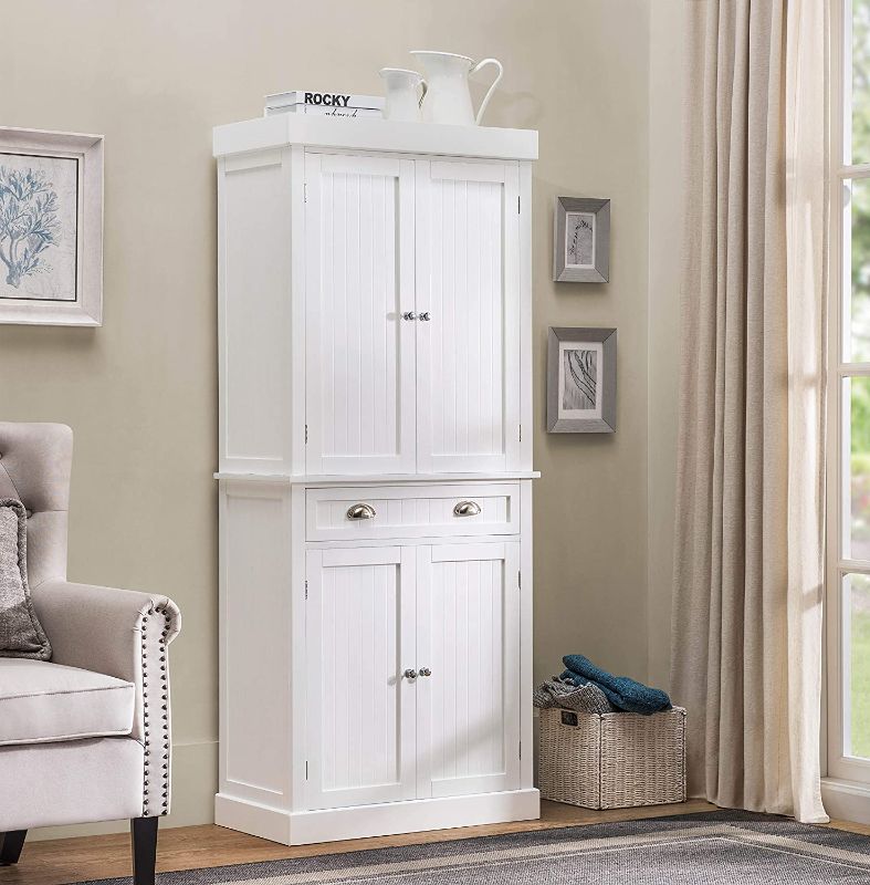 Photo 1 of 2L Lifestyle Ashlyn Cabinet White Finish