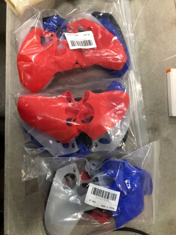 Photo 1 of 4 Pack Silicone Case Cover Skin for PS5 DualSense Controller 3 packs