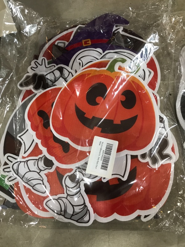 Photo 2 of 10 PACK OF HALLOWEEN YARD SIGN DECORATIONS**SOLD AS IS**SET OF 2**