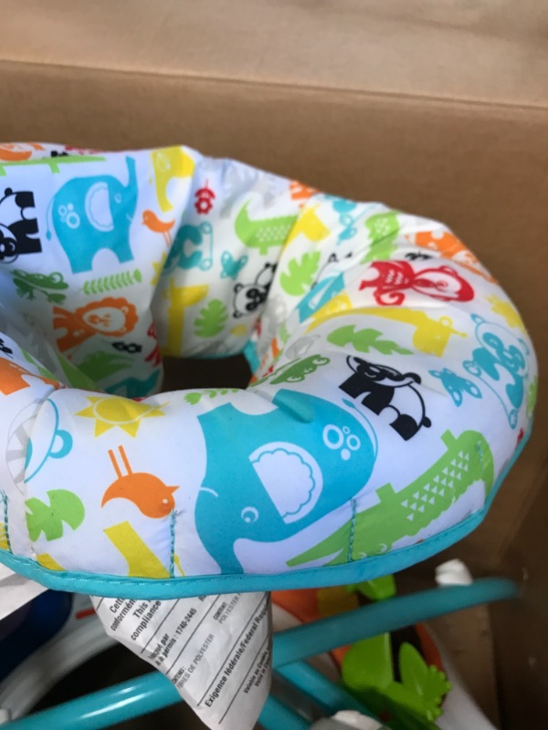 Photo 1 of Fisher-Price Animal Activity Jumperoo, Blue, One Size
