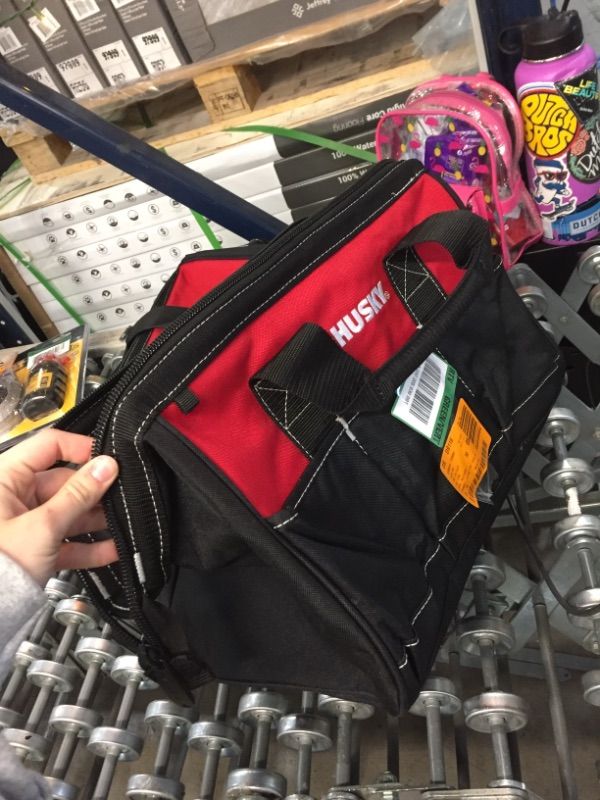 Photo 3 of 15 in. 8 Pocket Zippered Tool Bag
AS IS USED