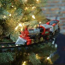 Photo 1 of 14.25 in. Christmas Tree Train
