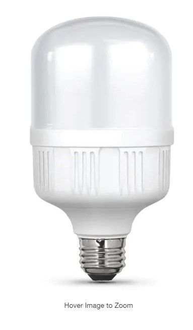 Photo 1 of 150-Watt Equivalent Oversized High Lumen Daylight (5000K) HID Utility LED Light Bulb (1-Bulb)
