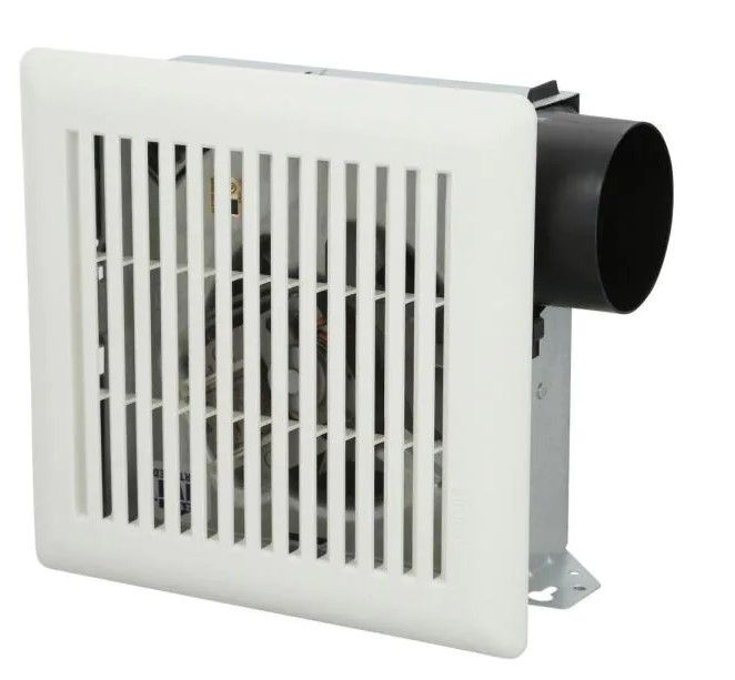 Photo 1 of 50 CFM Ceiling/Wall Mount Bathroom Exhaust Fan
AS IS USED