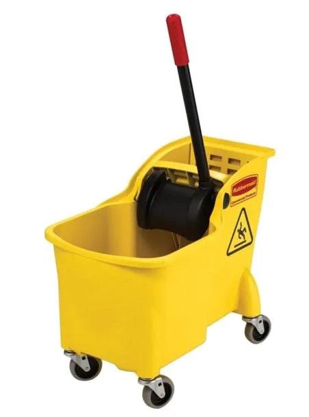 Photo 1 of 31 Qt. Tandem Mop Bucket
AS IS USED, PLEASE SEE PHOTOS 