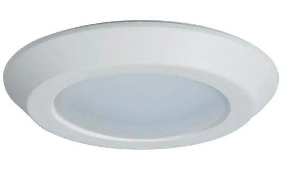 Photo 1 of BLD 6 in. 3000K Soft Integrated LED White Recessed Ceiling Mount Light Trim, Title 20 Compliant
AS IS USED