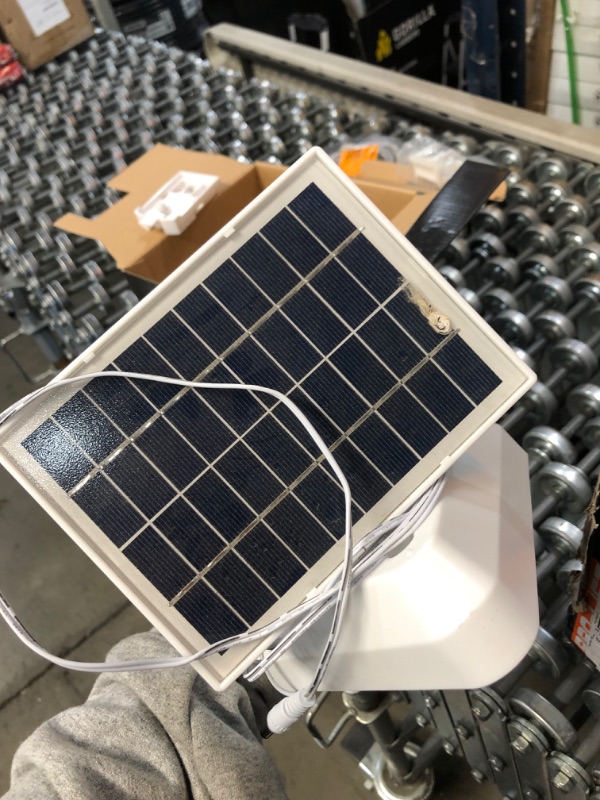 Photo 2 of 180° White 3-in-1 Compact Solar Motion Activated Integrated LED Outdoor Flood Light
AS IS USED, DIRTY, MISSING HARDWARE, PLEASE SEE PHOTOS 