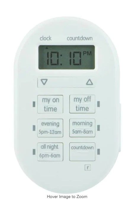 Photo 1 of Simple Set Indoor Plug-In Digital Timer
AS IS USED