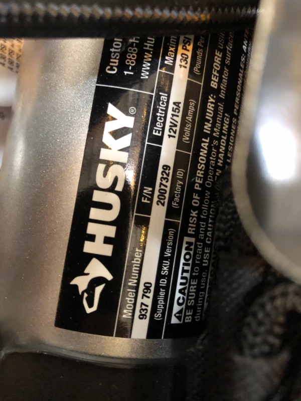 Photo 3 of Husky
12-Volt Inflator