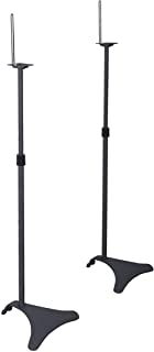 Photo 1 of Atlantic Satellite 77305018 2 Speaker Stands (Black)