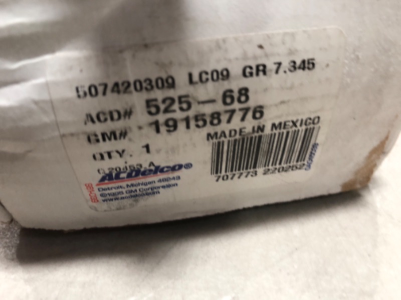 Photo 1 of ACDelco Specialty 525-68 Heavy Duty Rear Shock Absorber
