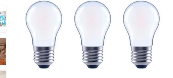 Photo 1 of 40-Watt Equivalent A15 Dimmable ENERGY STAR Frosted Glass Deco Filament LED Vintage Edison Light Bulb BRIGHT WHITE (3-Pack)
(2 BOXES, 6 LIGHT BULBS) 