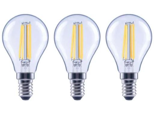 Photo 1 of 60-Watt Equivalent A15 Dimmable Appliance Fan Clear Glass Filament LED Vintage Edison Light Bulb DAYLIGHT (3-Pack)
(2 BOXES, 6 LIGHT BULBS) 