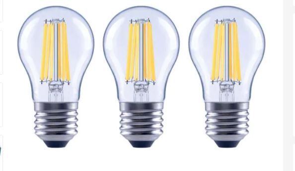 Photo 1 of 100-Watt Equivalent A15 Dimmable Appliance Fan Clear Glass Filament LED Vintage Edison Light Bulb Soft White (3-Pack)
(2 BOXES, 6 LIGHT BULBS)