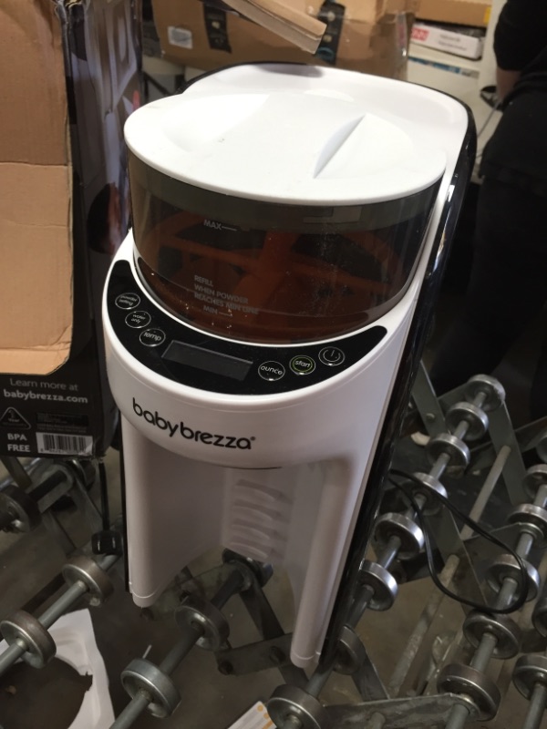 Photo 3 of New and Improved Baby Brezza Formula Pro Advanced Formula Dispenser Machine - Automatically Mix a Warm Formula Bottle Instantly - Easily Make Bottle with Automatic Powder Blending
