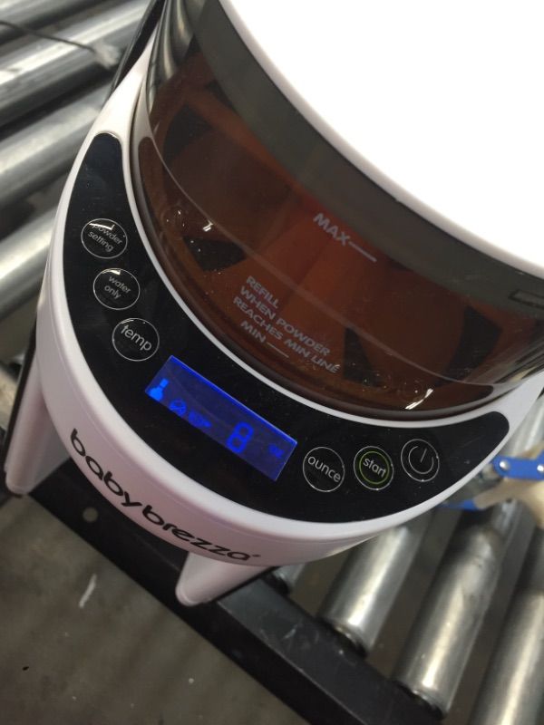 Photo 2 of New and Improved Baby Brezza Formula Pro Advanced Formula Dispenser Machine - Automatically Mix a Warm Formula Bottle Instantly - Easily Make Bottle with Automatic Powder Blending

