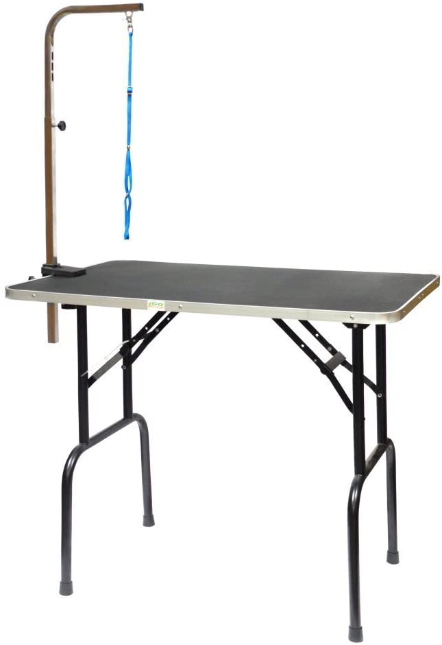 Photo 1 of *MISSING leash* 
Go Pet Club Pet Dog Grooming Table with Arm, 30-Inch, 30x18x32 Inch
