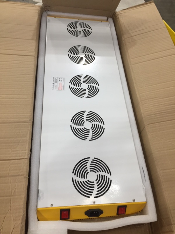 Photo 1 of *SEE last picture for damage* 
KingLED Reflector Series 3000W LED Grow Light Full Spectrum for Indoor Plants Veg and Flower
