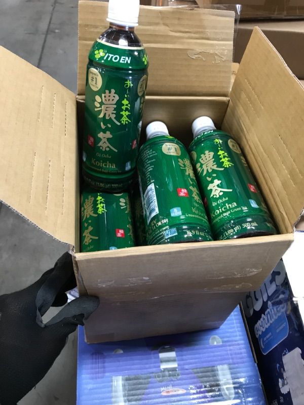 Photo 2 of *EXPIRES Nov 24 2021* 
Ito En Oi Ocha Unsweetened Bold Green Tea, 16.9 Fluid Ounce (Pack of 12), Unsweetened, 0 Calories