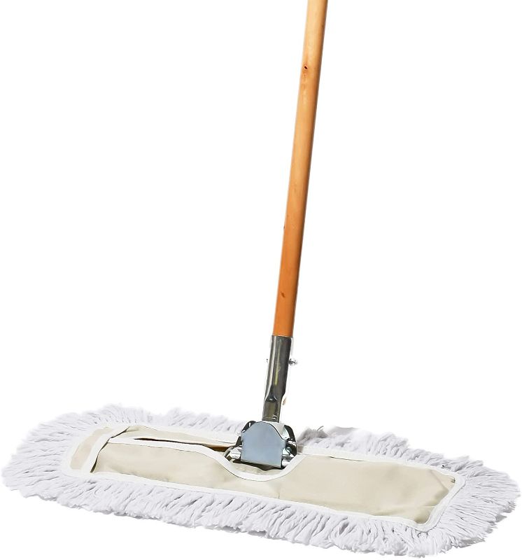 Photo 1 of *NOT EXACT stock picture, use for reference* 
Cotton Floor Mop - Dust Mop for Dry Wet Cleaning