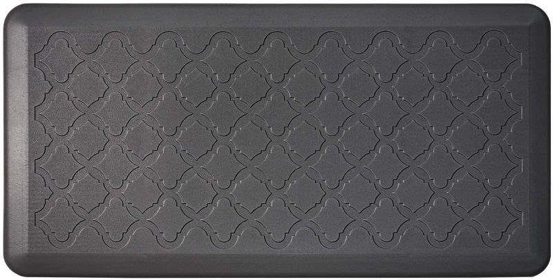 Photo 1 of *USED*
Art3d 39"x20" Premium Anti-Fatigue Comfort Mat, Extra Support and Thick, Non-Slip & All-Purpose Comfort - for Kitchen, Office Standing Desk (39x20: Grey)
