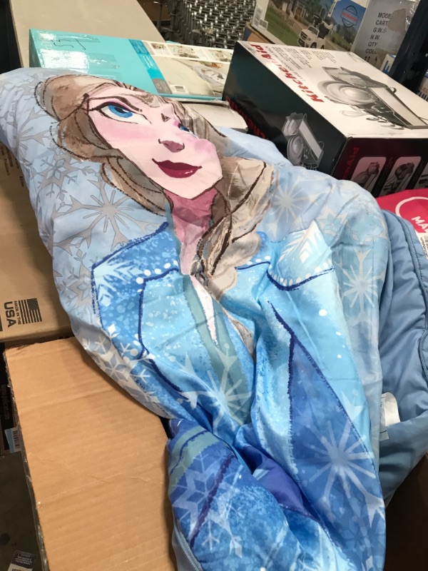 Photo 2 of *SEE notes*
Idea Nuova Disney Frozen 2 Giftable Sleepover Set with Sleeping Bag, Pillow & Bonus Eye Mask, Ages 3+, 26"x46", Multicolor
