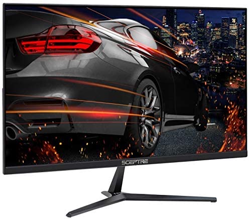 Photo 1 of Sceptre E255B-1658A 25" 165Hz 144Hz 1ms AMD FreeSync gaming LED Monitor 2x HDMI 2.0 1x DisplayPort RTS FPS Build-in Speakers, Machine Black, Metallic Black
