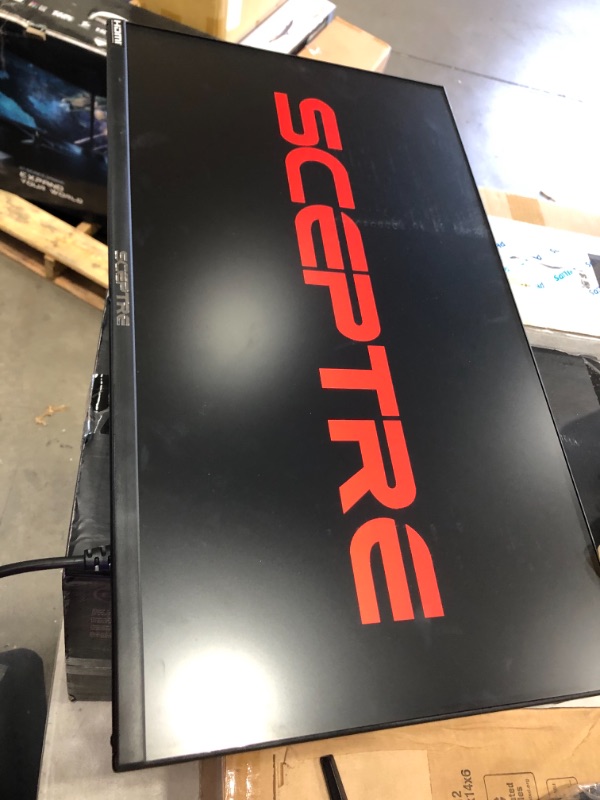 Photo 1 of Sceptre E255B-1658A 25" 165Hz 144Hz 1ms AMD FreeSync gaming LED Monitor 2x HDMI 2.0 1x DisplayPort RTS FPS Build-in Speakers, Machine Black, Metallic Black
