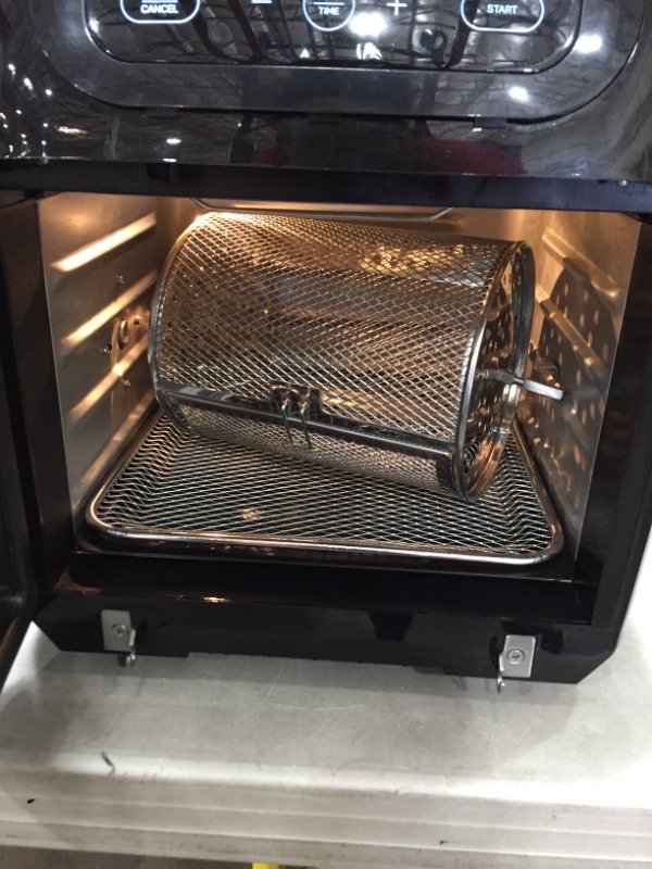Photo 1 of *SEE notes*
CHEFMAN - 10L Multifunction Digital Air Fryer - Black

