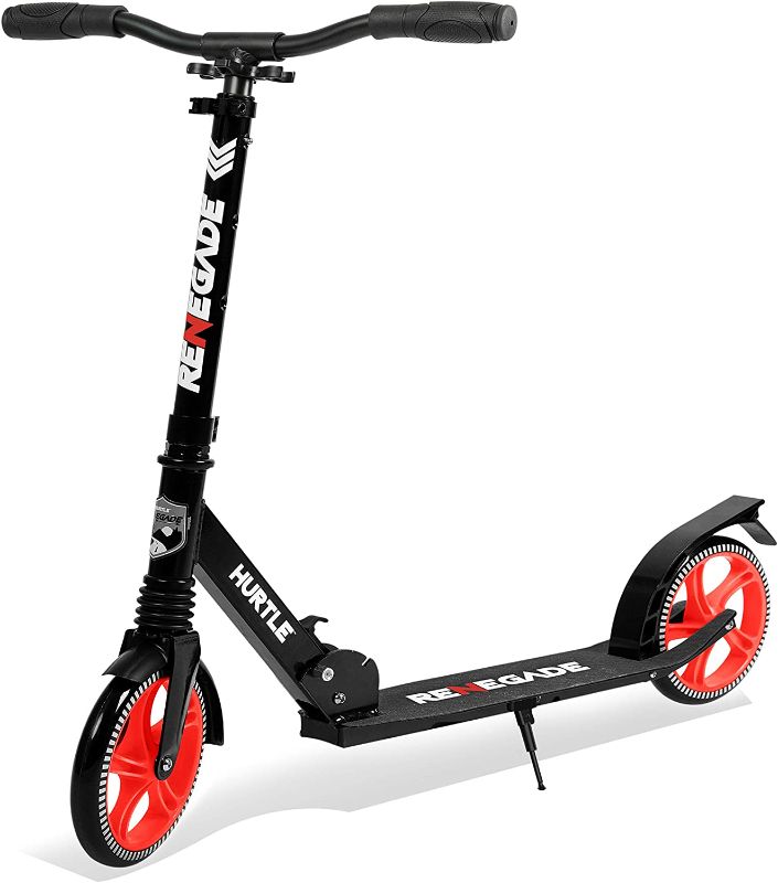 Photo 1 of *USED*
Hurtle Scooter – Scooter for Teenager – Kick Scooter – 2 Wheel Scooter with Adjustable T-Bar Handlebar – Folding Adult Kick Scooter with Alloy Anti-Slip Deck
