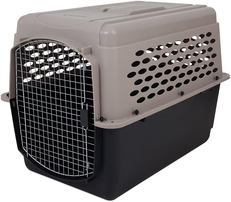 Photo 1 of *USED*
*SEE last picture for damage* 
Petmate Vari Kennel Heavy-Duty Dog Travel Crate, 70-90 LBS, 40 x 27 x 30 inches
