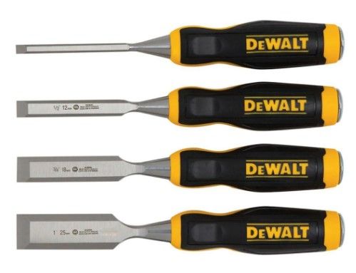 Photo 1 of *MISSING 1 chisel* 
DEWALT Wood Chisel Set (4-Piece)