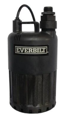 Photo 1 of *USED*
Everbilt 1/2 HP Waterfall Submersible Utility Pump