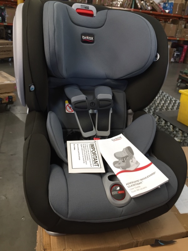 Photo 2 of Britax Advocate ClickTight Convertible Car Seat, Otto SafeWash , 23x20x23.5 Inch
