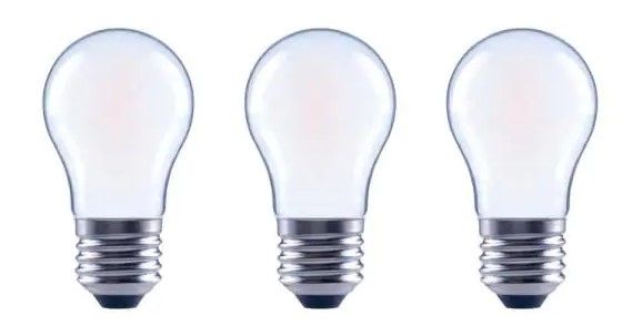 Photo 1 of 100 Watt Equivalent A15 Dimmable Frosted Glass Decorative Filament LED Vintage Edison Light Bulb Soft White (3-Pack)
2 pack