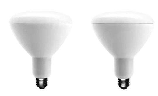 Photo 1 of 75-Watt Equivalent BR40 Dimmable Energy Star LED Light Bulb Soft White (2-Pack)
3 light bundle