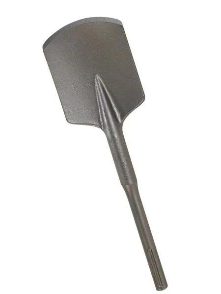 Photo 1 of 4-1/2 in. x 17 in. Hammer Steel SDS-MAX Clay Spade
