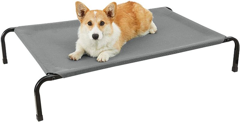 Photo 1 of 
Veehoo Original Elevated Dog Bed - Portable Cooling Pet Bed with Nonskid Feet, Durable Raised Dog Cot, Breathable Chew Proof Textilene Mesh Dog Bed, Indoor...
Size:Small (Pack of 1)
Color:Gray