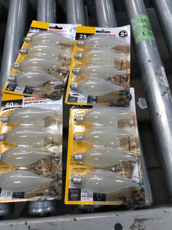 Photo 2 of 25-Watt Double Life B10 Incandescent Light Bulb (4-Pack) (4 PACKS OF 4)