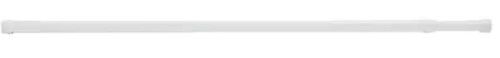 Photo 1 of 28 in. - 48 in. Tension Curtain Rod in White (3 PKS)
