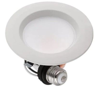 Photo 1 of 4 in. Color Temperature Selectable Integrated LED Recessed Trim (3-Pack)