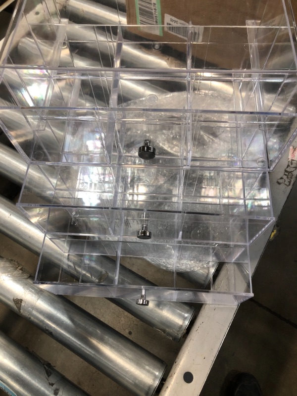 Photo 3 of 3 Tier Clear Acrylic Cosmetic Organizer Drawer Wholesale Acrylic Makeup Organizer
