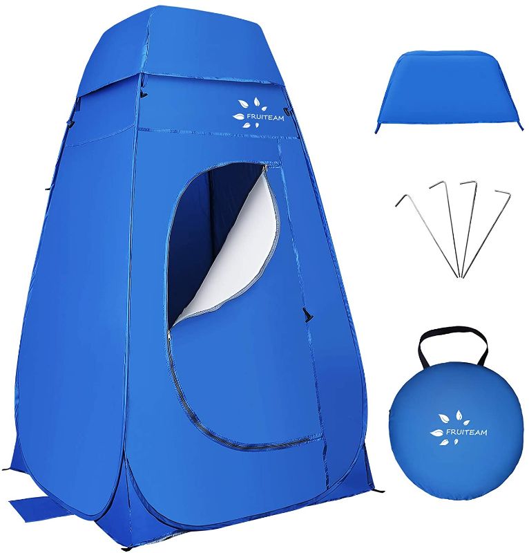 Photo 1 of 
FRUITEAM Pop Up Privacy Tent,Dressing Changing Room,Portable Outdoor Shower Tent,Privacy Shelters Room,Camp Toilet Tent for Camping and Hiking with Carrying Bag