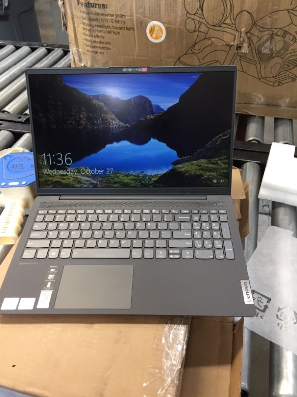 Photo 2 of Lenovo IdeaPad 5 15.6" Laptop Ryzen 7-4700U 16GB RAM 512GB SSD Graphite Grey - AMD Ryzen 7-4700U Octa-core - 1920 x 1080 Full HD Resolution