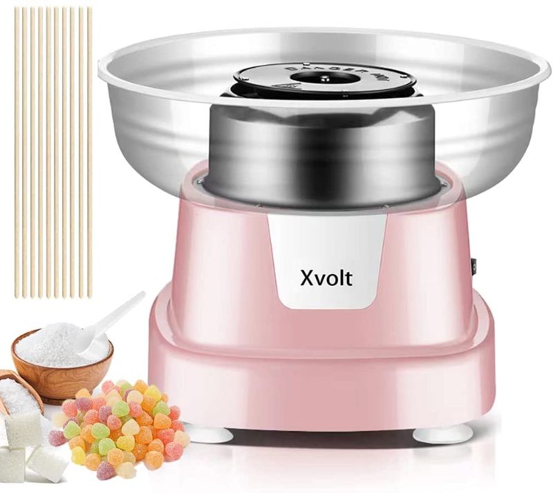 Photo 1 of Cotton Candy Maker, Cotton Candy Machine for Kids, Electric Cotton Candy Maker with Large Food Grade Splash-Proof Plate, for Home Birthday Family Party Christmas Gift
