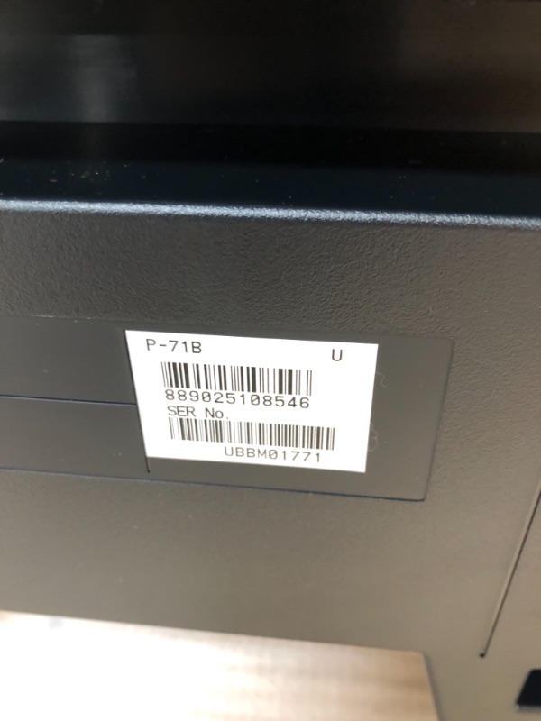Photo 1 of Yamaha P71 88-Key Weighted Action Digital Piano with Sustain Pedal and Power Supply