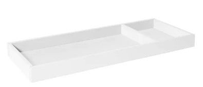 Photo 1 of Davinci Universal Wide Removable Changing Tray - White