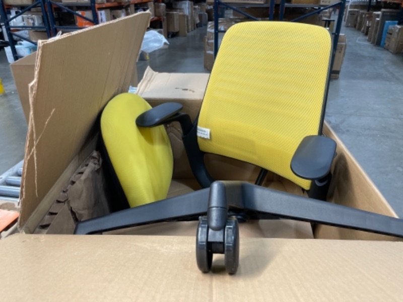 Photo 3 of Steelcase Series 1 Work Office Chair, Canary
