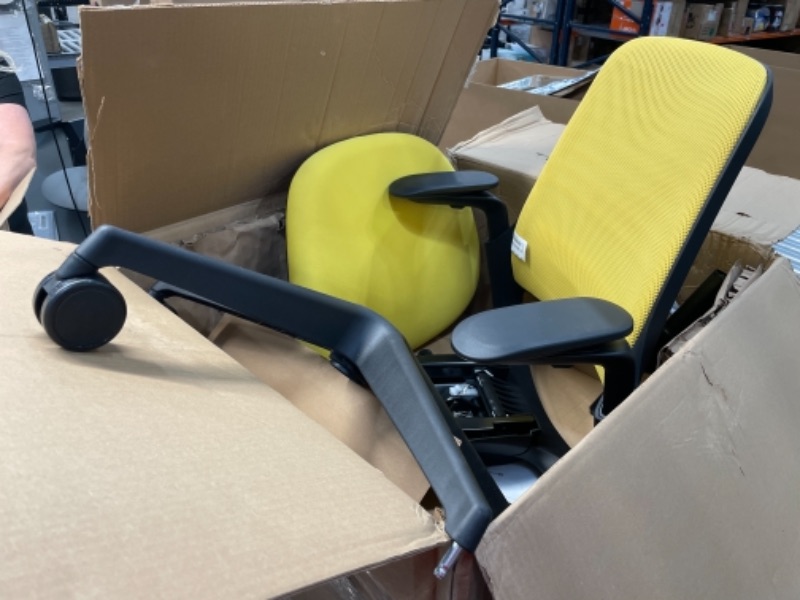 Photo 2 of Steelcase Series 1 Work Office Chair, Canary
