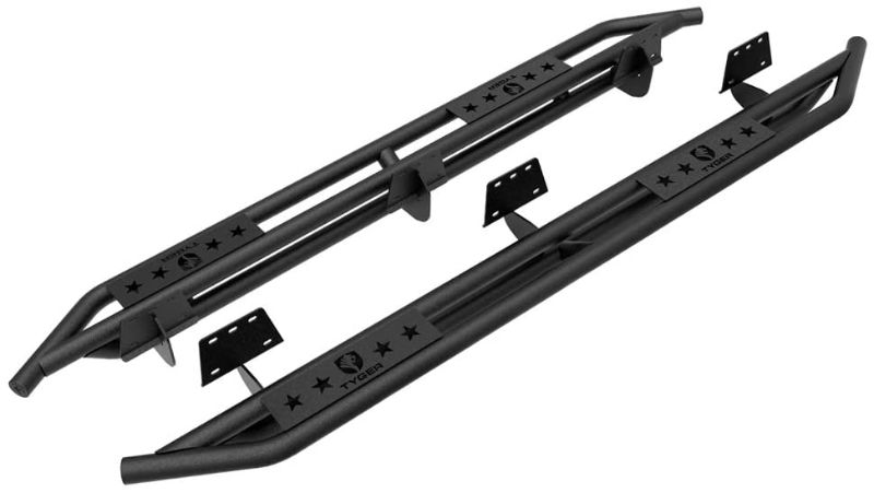 Photo 1 of Tyger Auto TG-AM2D20608 Star Armor Kit for 2019-2021 Dodge Ram 1500 Crew Cab (Not for 19-21 Classic) | Textured Black | Side Step | Nerf Bars | Running Boards
